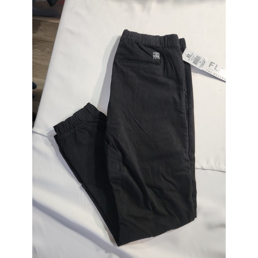 Southpole Joggers Mens Medium Flex The Movement Pull On Tapered Pants Black - Picture 1 of 6